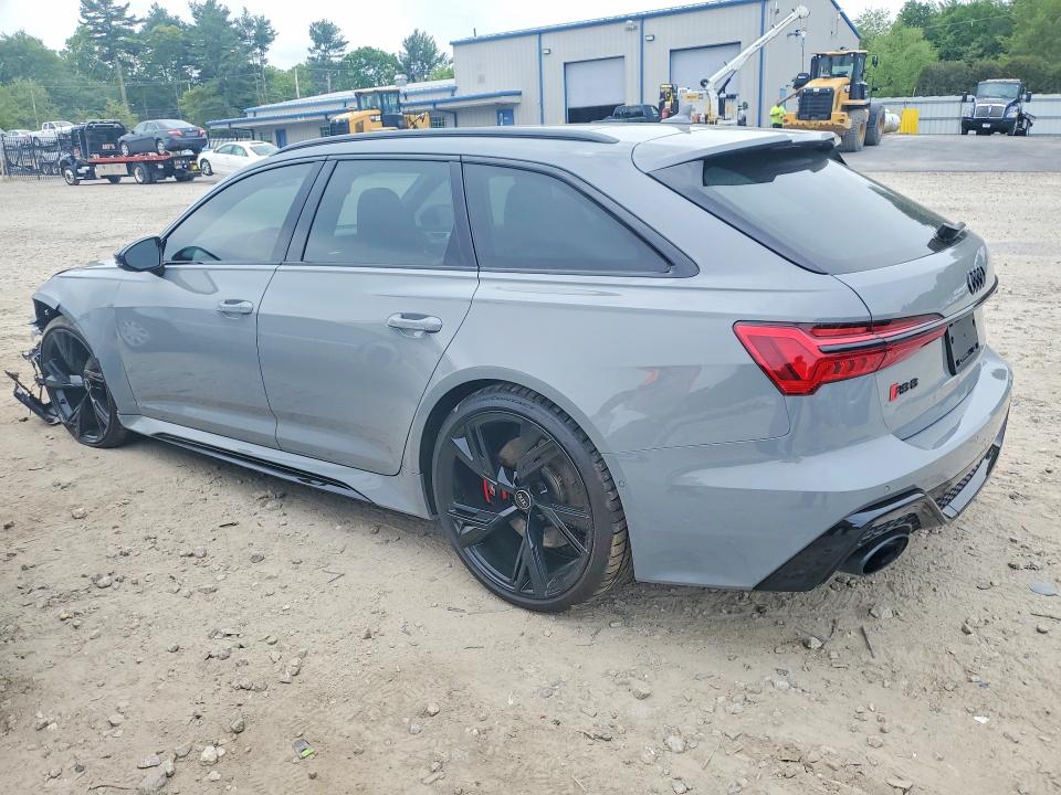2022 Audi Rs6 VIN WUA1CBF25NN902852 COPART salvage auction — FRONT END, Ma - Cert Of Title-Salvage, sold $56,000 on 2026-07-02 (photo 2)