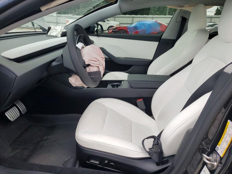 2024 Tesla Model 3 VIN 5YJ3E1EB6RF802162 COPART salvage auction — FRONT END, GA - CERT OF TITLE-SALVAGE, sold $12,800 on 2026-07-08 (photo 7)