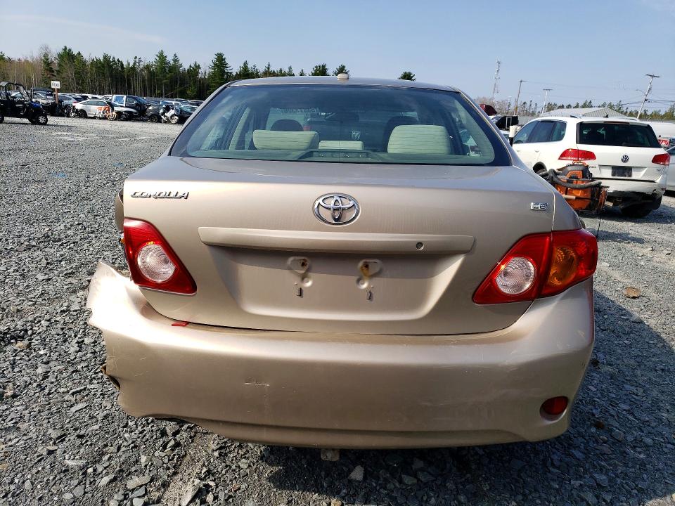 2010 Toyota Corolla VIN 2T1BU4EE0AC329670 COPART salvage auction — REAR END, Ns - Cert Of Reg - Non-Repairable, sold $525 on 2026-07-09 (photo 6)
