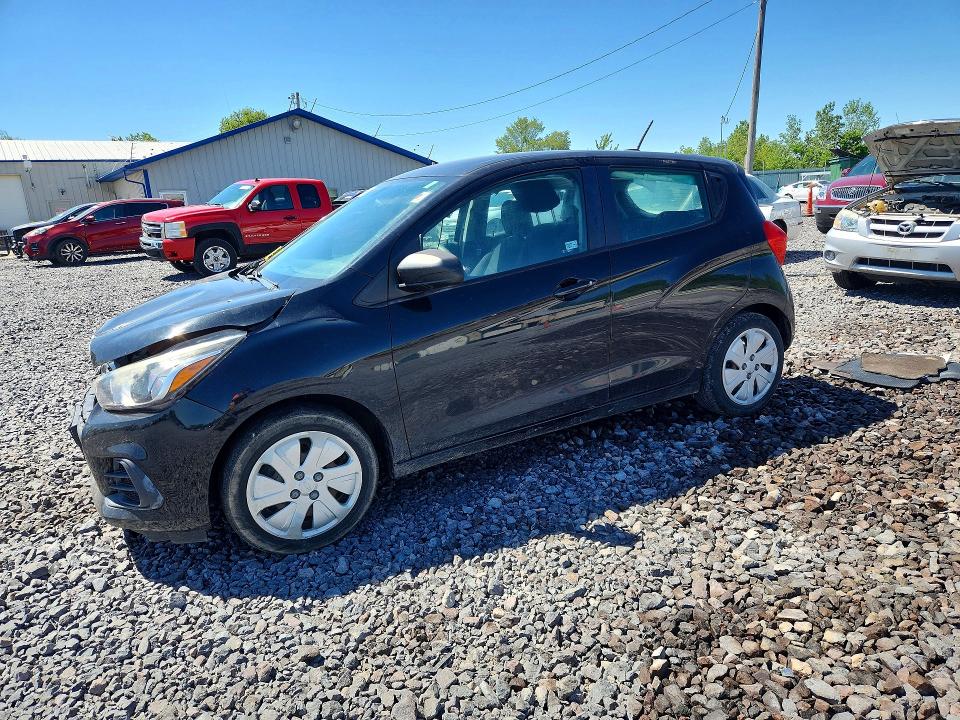 2016 Chevrolet Spark VIN KL8CB6SA0GC594767 COPART salvage auction — FRONT END, Il - Salvage Certificate, sold $800 on 2026-07-27 (photo 1)