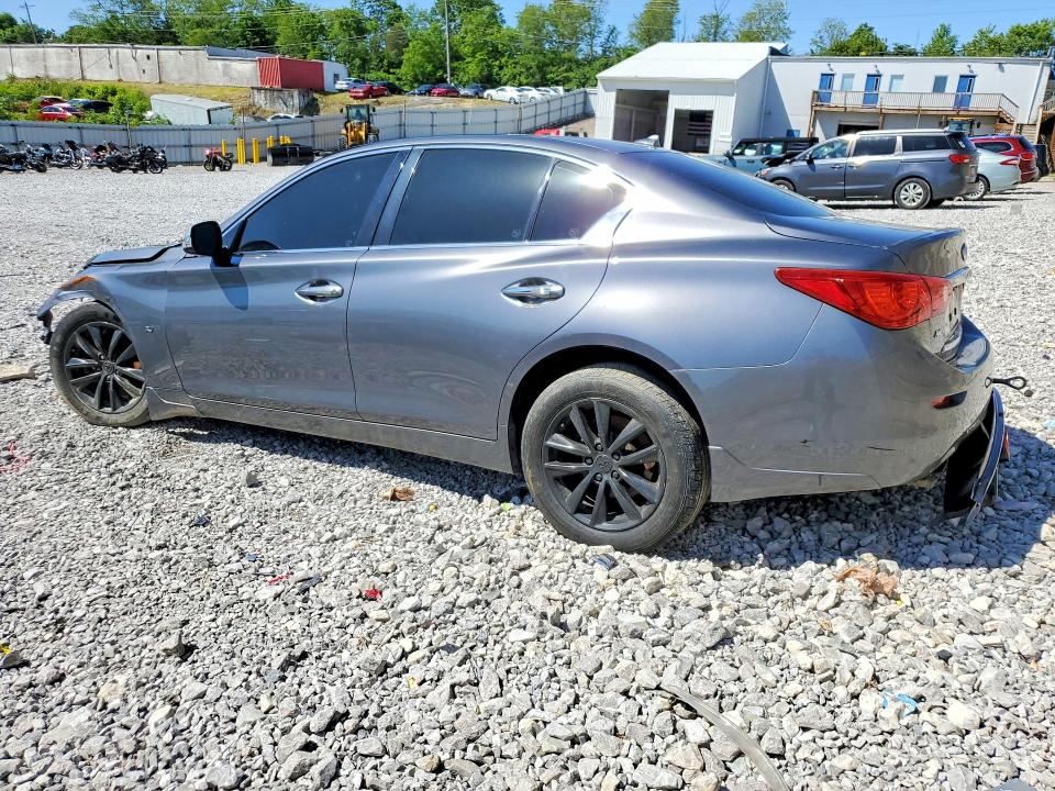 2014 Infiniti Q50 VIN JN1BV7AR5EM688306 COPART salvage auction — FRONT END, Ky - Bill Of Sale/Part Only/No Titl, sold $325 on 2026-07-10 (photo 2)