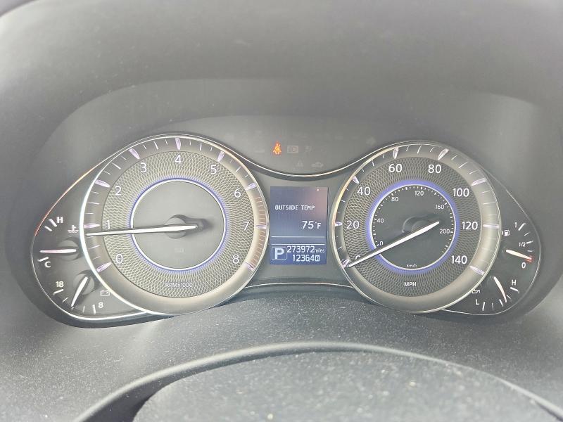 2015 Infiniti VIN JN8AZ2NF4F9573348 COPART salvage auction — HAIL, Tx - Certificate Of Title, sold $325 on 2026-07-02 (photo 9)