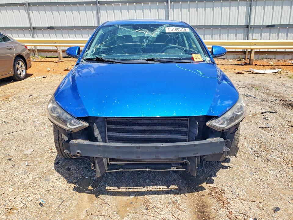 2017 Hyundai Elantra VIN KMHD84LF6HU401862 COPART salvage auction — FRONT END, Va - Cert Of Title - Salvage, sold $2,150 on 2026-07-10 (photo 5)