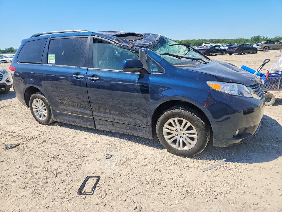 2011 Toyota Sienna VIN 5TDYK3DC9BS146271 COPART salvage auction — FRONT END, Mo - Salvage Certificate Of Title, sold $1,650 on 2026-07-07 (photo 4)
