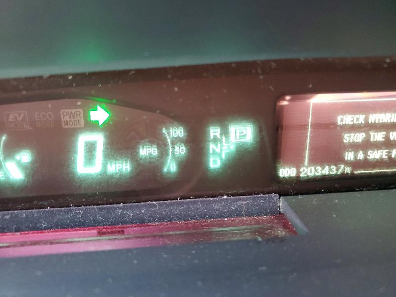 2012 Toyota Prius VIN JTDKN3DU2C5402926 COPART salvage auction — FRONT END, CA - SALVAGE CERTIFICATE, sold $775 on 2026-07-21 (photo 9)