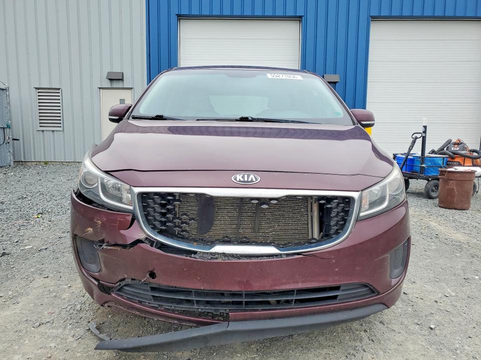 2016 Kia SEDONA VIN KNDMB5C17G6235287 COPART salvage auction — FRONT END, NS - SALVAGE TITLE, sold $1,350 on 2026-07-02 (photo 5)
