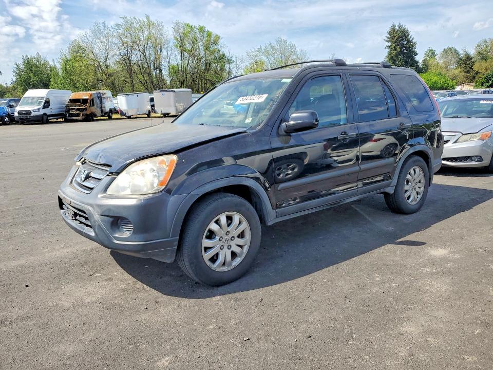 2005 Honda Cr-v VIN JHLRD78875C054659 COPART salvage auction — FRONT END, Or - Salvage Title Certificate, sold $925 on 2026-07-13 (photo 1)
