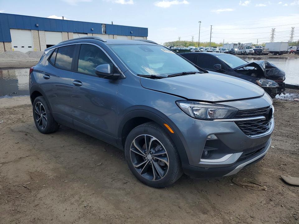 2021 Buick Encore gx VIN KL4MMDSL4MB036430 COPART salvage auction — REAR END, Fl - Certificate Of Destruction (P), sold $2,300 on 2026-07-31 (photo 4)