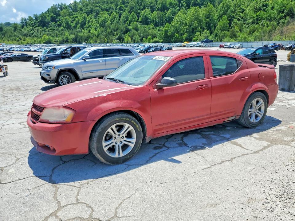 2008 Dodge Avenger VIN 1B3LC46KX8N622190 COPART salvage auction — FRONT END, Oh - Cert Of Title-Salvage, sold $225 on 2026-07-02 (photo 1)