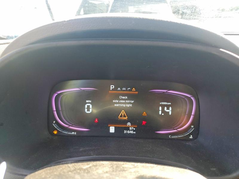 2025 Kia Soul VIN KNDJ23AU7S7263680 COPART salvage auction — FRONT END, Nc - Salvage Certificate Of Title, sold $2,700 on 2026-07-28 (photo 9)