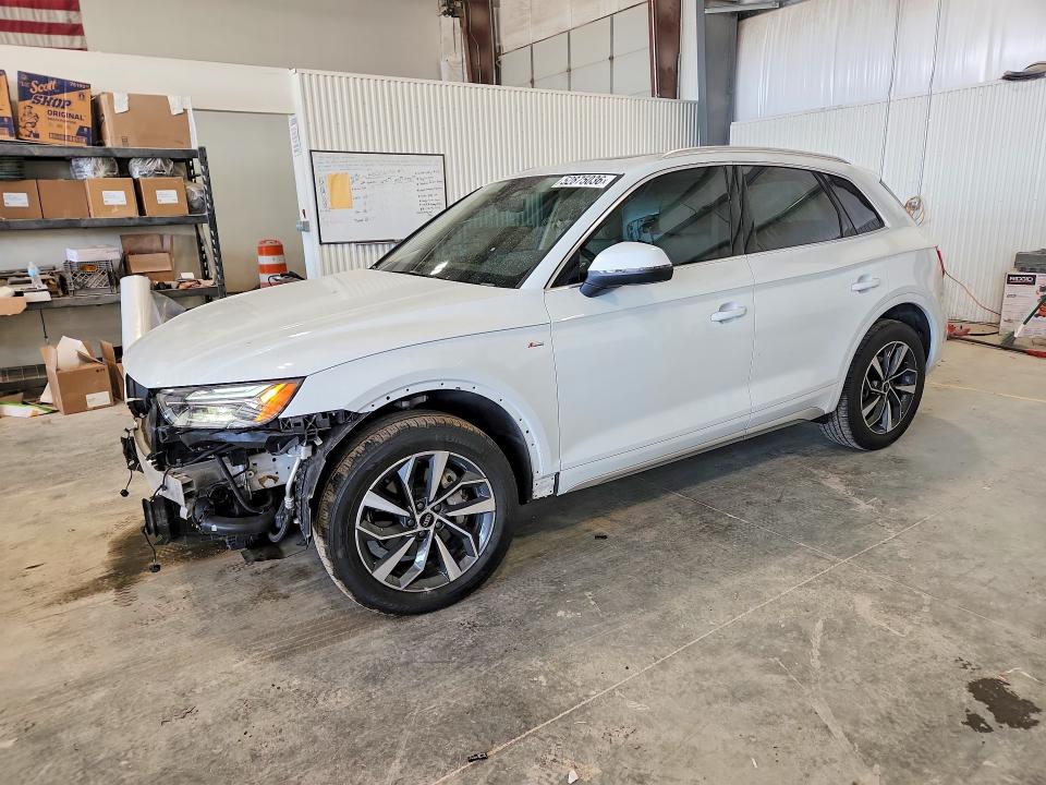 2024 Audi Q5 VIN WA1EAAFY2R2041800 COPART salvage auction — FRONT END, Ne - Cert Of Title-Salvage, sold $21,300 on 2026-07-14 (photo 1)