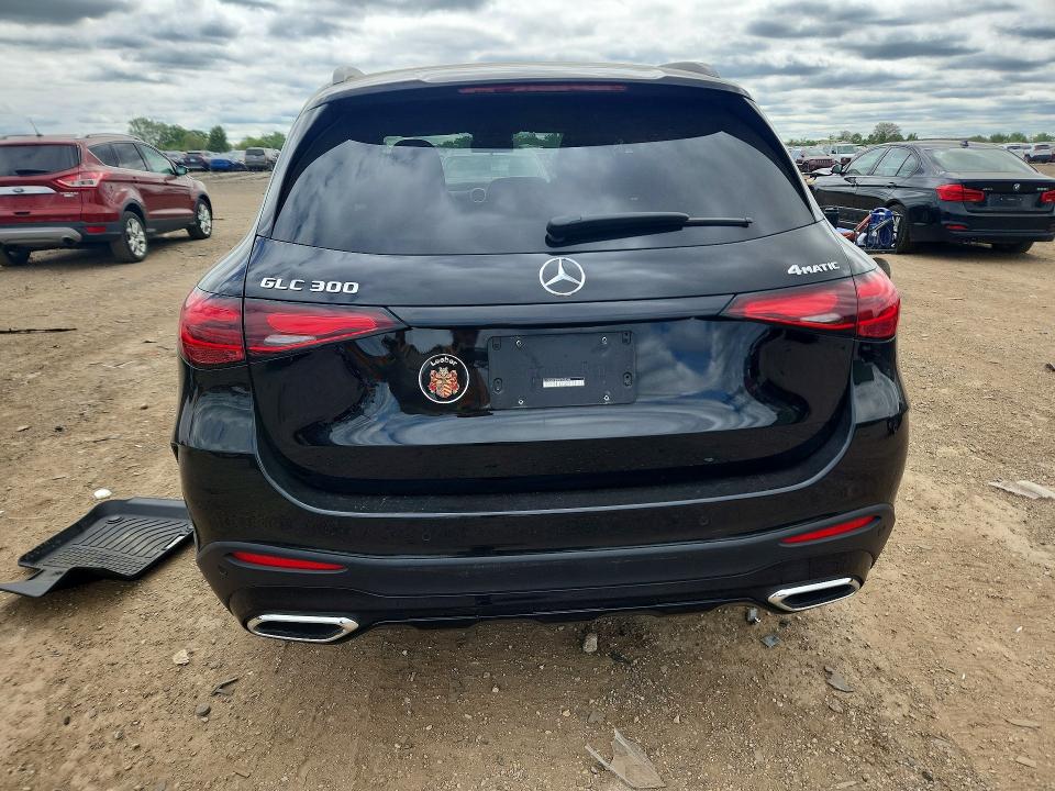 2025 Mercedes-benz Glc VIN W1NKM4HB9SF342386 COPART salvage auction — SIDE, Il - Salvage Certificate, sold $28,500 on 2026-07-28 (photo 6)