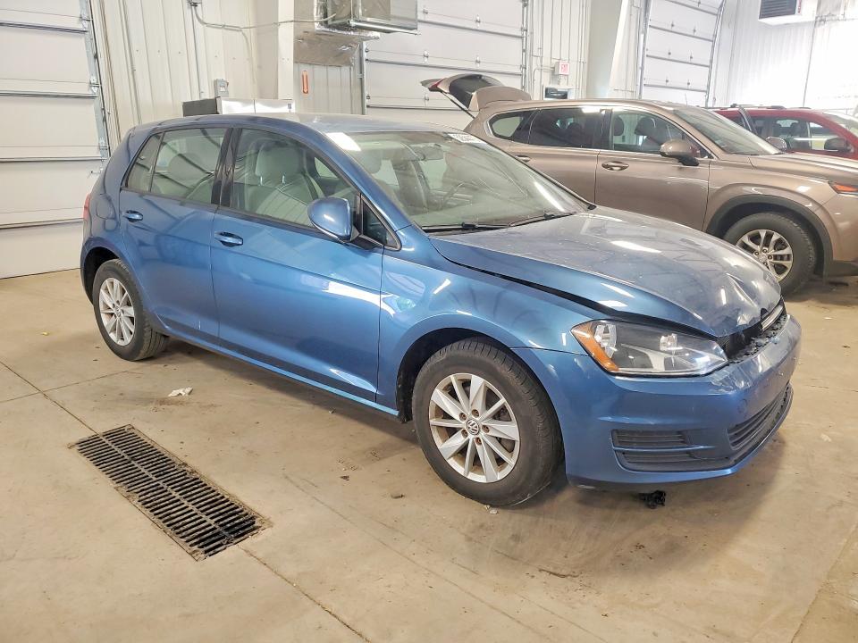 2017 Volkswagen VIN 3VW117AU7HM067275 COPART salvage auction — FRONT END, Mn - Cert Of Title-Prior Salvage, sold $3,550 on 2026-07-02 (photo 4)