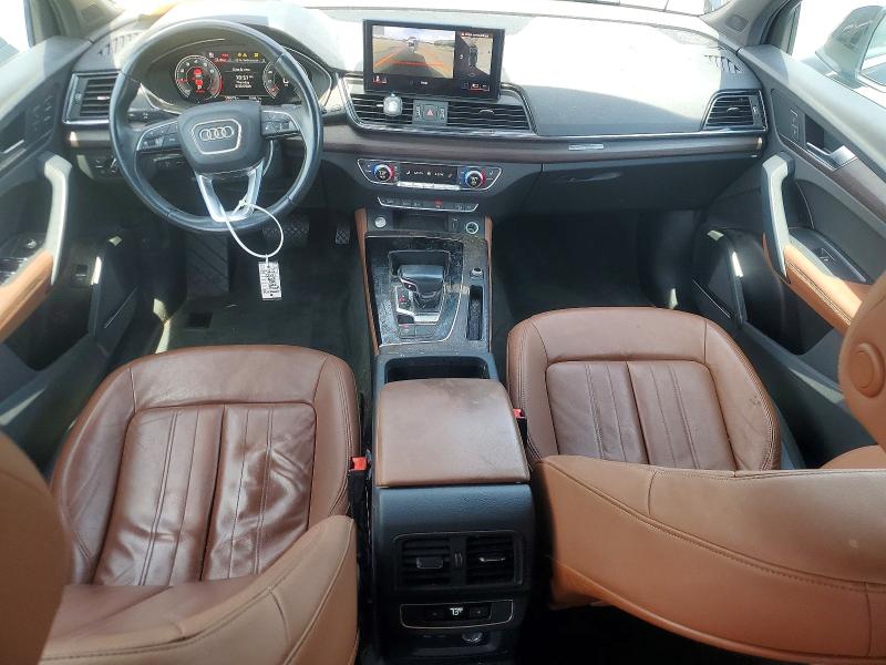 2021 Audi Q5 VIN WA1BAAFY1M2102131 COPART salvage auction — FRONT END, Salvage Title, sold $15 on 2026-07-27 (photo 8)