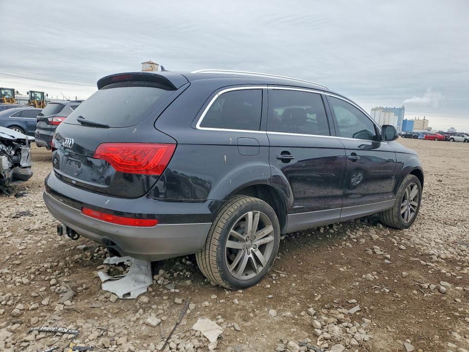 2012 Audi Q7 VIN WA1LGAFE5CD002903 COPART salvage auction — FRONT END, Il - Salvage Certificate, sold $1,550 on 2026-07-31 (photo 3)