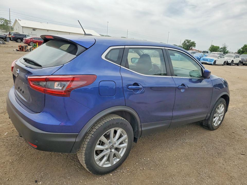2022 Nissan Rogue VIN JN1BJ1AV4NW347845 COPART salvage auction — HAIL, Ia - Cert Of Title-Salvage Title, sold $6,900 on 2026-07-24 (photo 3)