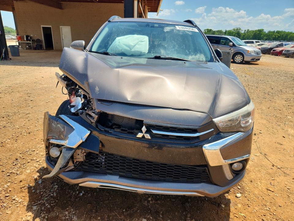 2018 Mitsubishi Outlander VIN JA4AP4AW4JZ011875 COPART salvage auction — FRONT END, AL - CERT OF TITLE-SALVAGE TITLE, sold $2,550 on 2026-07-08 (photo 5)