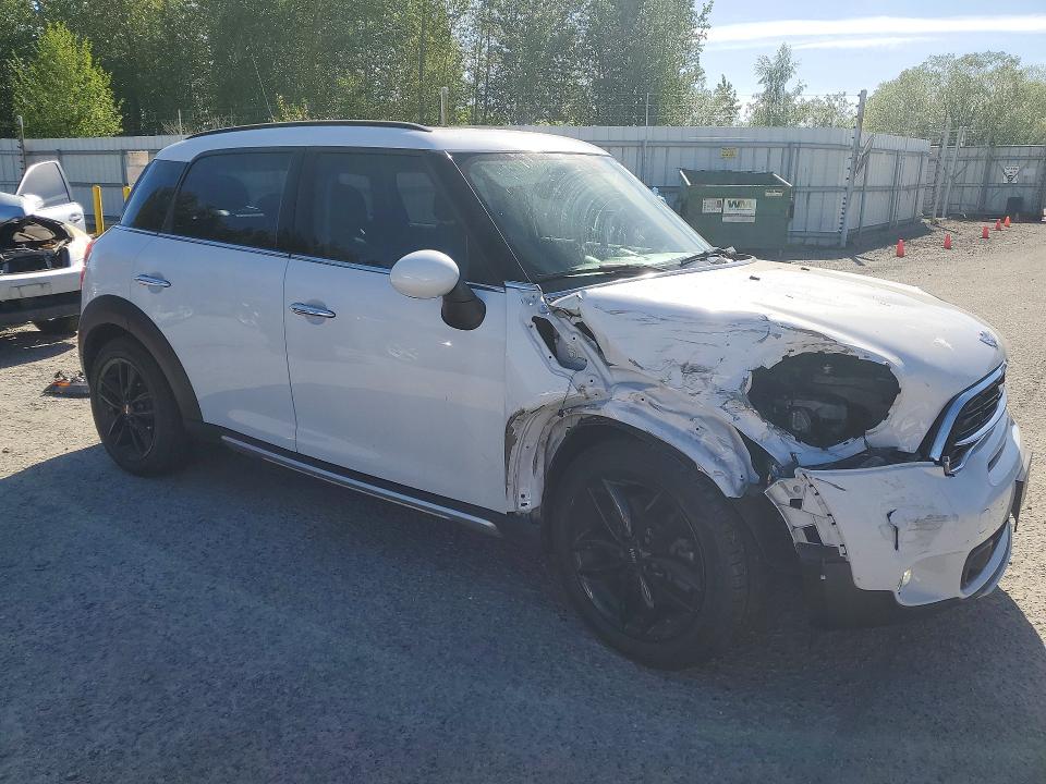 2016 Mini Cooper VIN WMWZC5C56GWU21518 COPART salvage auction — FRONT END, WA - BILL OF SALE, sold $1,500 on 2026-08-10 (photo 4)