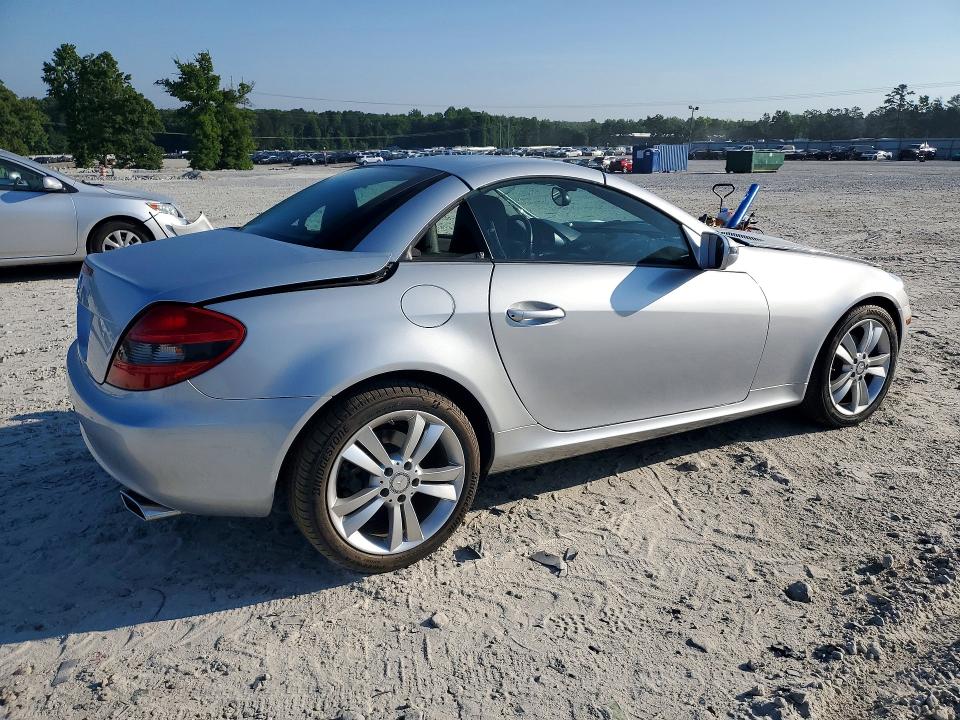 2010 Mercedes-benz Slk-klasse VIN WDBWK5EA3AF229725 COPART salvage auction — FRONT END, Ga - Cert Of Title-Salvage, sold $1,150 on 2026-07-13 (photo 3)