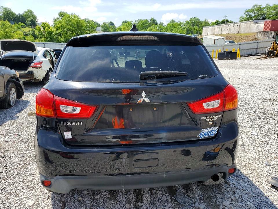 2017 Mitsubishi Outlander VIN JA4AR3AW9HZ019579 COPART salvage auction — FRONT END, Ky - Cert Of Title-Salvage, sold $1,550 on 2026-07-02 (photo 6)