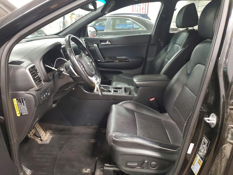2021 Kia Sportage VIN KNDPRCA67M7848740 COPART salvage auction — REAR END, Mn - Cert Of Title-Salvage, sold $5,700 on 2026-07-28 (photo 7)