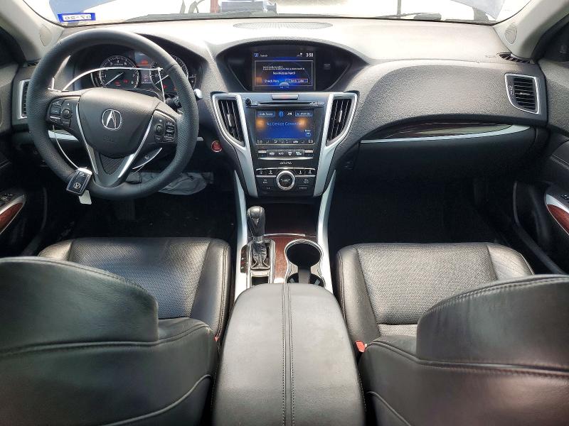 2017 Acura Tlx VIN 19UUB1F58HA003563 COPART salvage auction — FRONT END, TX - SALVAGE VEHICLE TITLE, sold $80 on 2026-07-23 (photo 8)