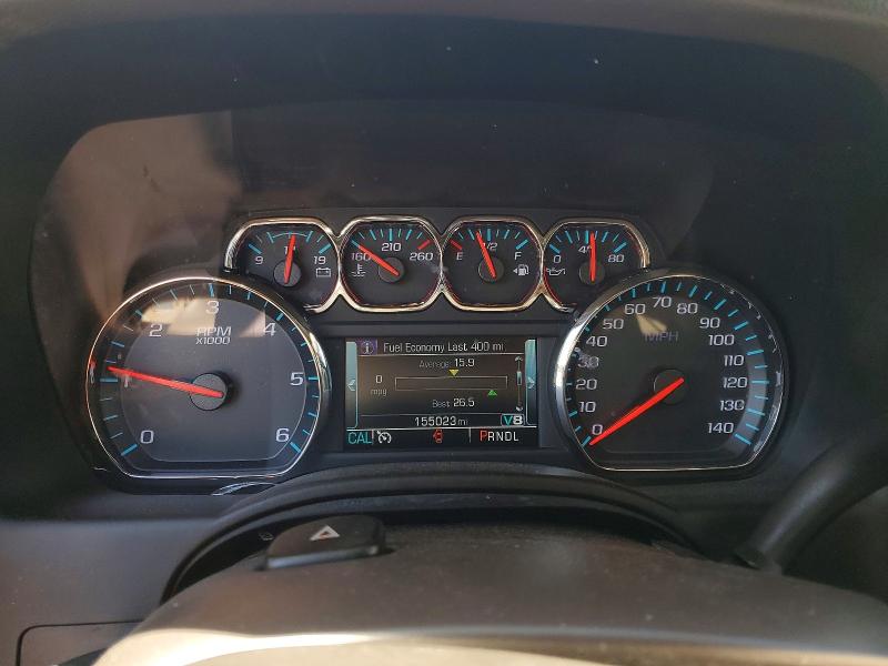 2019 Chevrolet Tahoe VIN 1GNSKBKCXKR177280 COPART salvage auction — FRONT END, CA - SALVAGE CERTIFICATE, sold $6,900 on 2026-07-02 (photo 9)