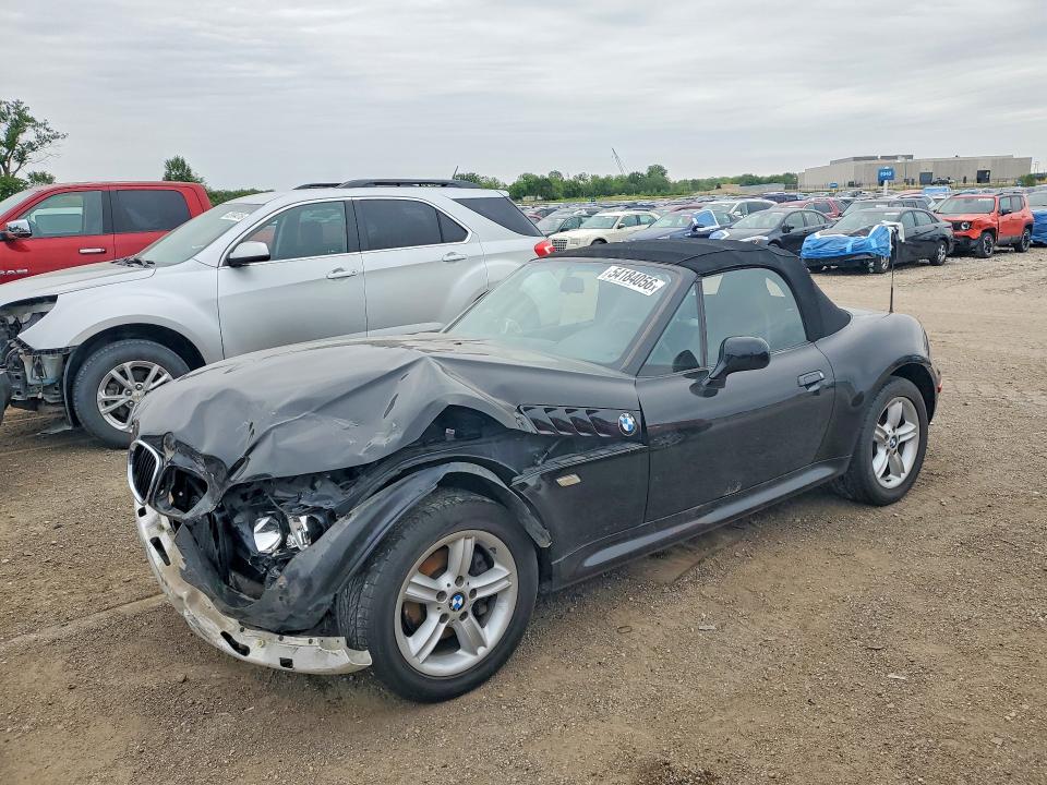 2000 BMW Z3 VIN WBACH9349YLF90430 COPART salvage auction — FRONT END, Ia - Cert Of Title-Salvage Title, sold $575 on 2026-07-10 (photo 1)