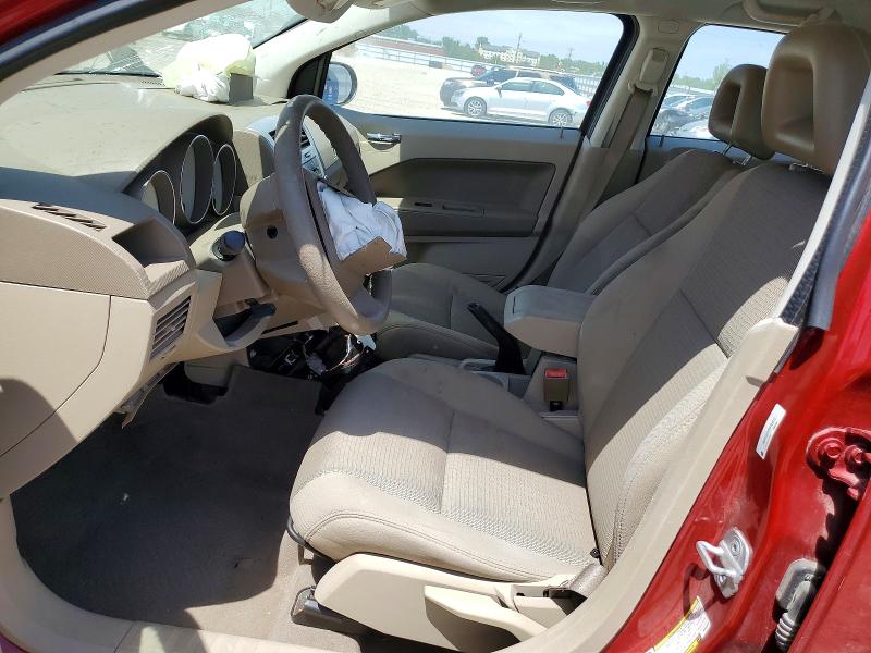 2009 Dodge Caliber VIN 1B3HB48A09D181013 COPART salvage auction — FRONT END, Ia - Cert Of Title-Salvage Title, sold $350 on 2026-07-08 (photo 7)