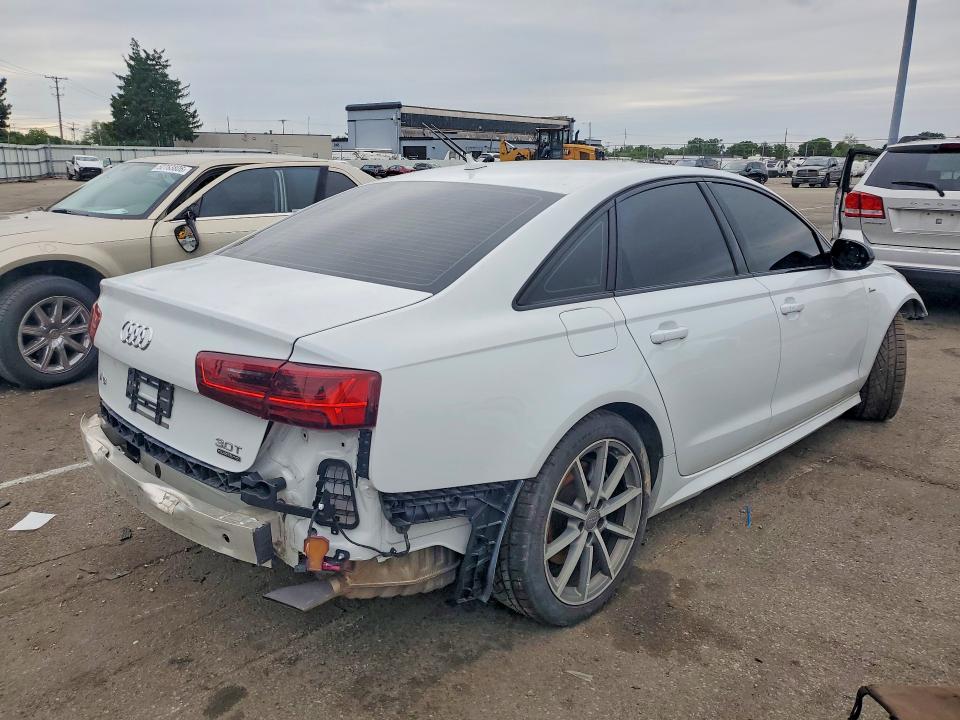 2018 Audi A6 VIN WAUF3AFC3JN109398 COPART salvage auction — FRONT END, In - Certificate Of Title, sold $2,150 on 2026-07-29 (photo 3)