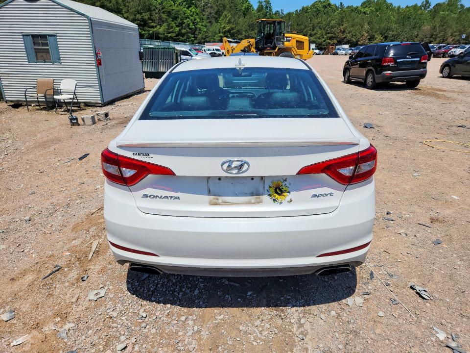 2015 Hyundai Sonata VIN 5NPE34AF3FH082809 COPART salvage auction — FRONT END, Va - Cert Of Title - Salvage, sold $1,500 on 2026-07-06 (photo 6)