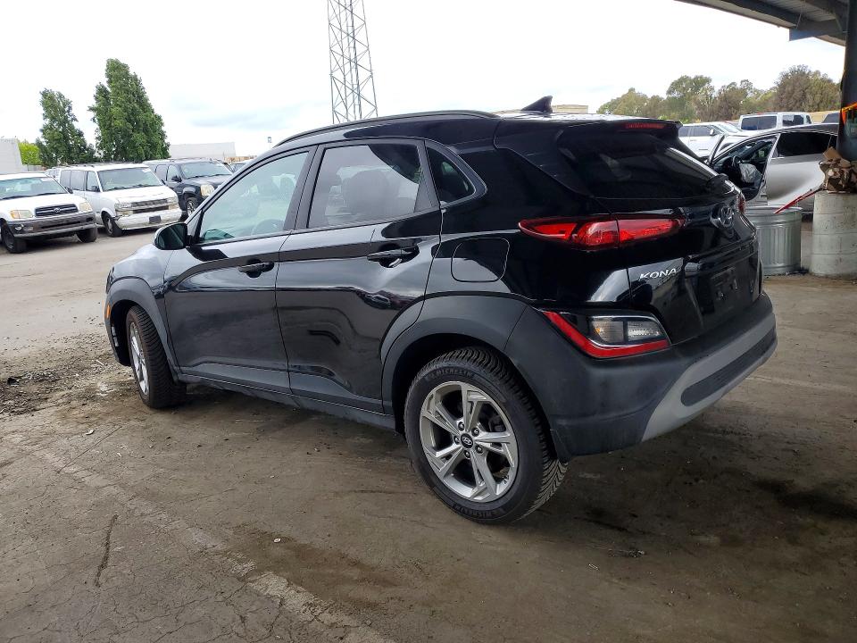 2023 Hyundai Kona VIN KM8K6CAB9PU930177 COPART salvage auction — FRONT END, Ca - Salvage Certificate, sold $15 on 2026-07-28 (photo 2)