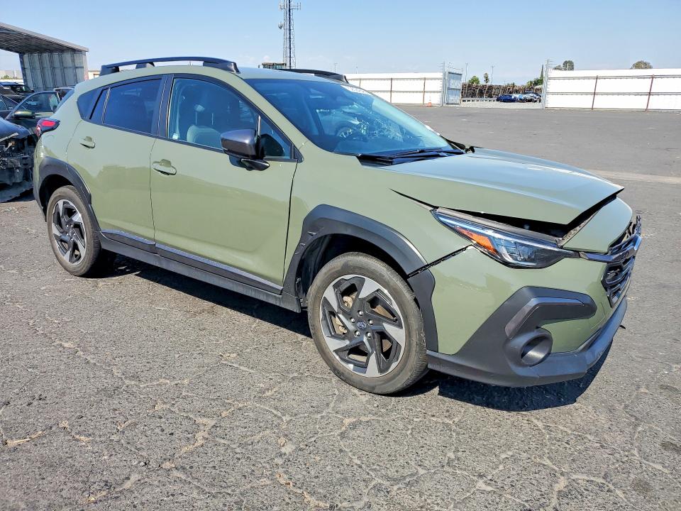2024 Subaru Crosstrek VIN 4S4GUHN66R3788238 COPART salvage auction — FRONT END, CA - SALVAGE CERTIFICATE, sold $7,100 on 2026-07-13 (photo 4)