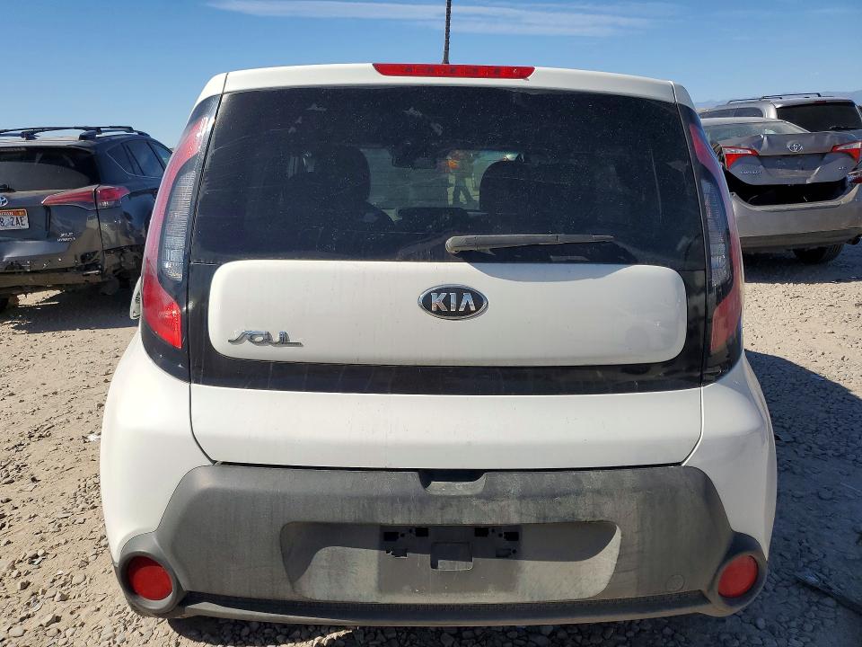 2016 Kia Soul VIN KNDJN2A25G7389091 COPART salvage auction — SIDE, Ut - Salvage Certificate, sold $875 on 2026-07-02 (photo 6)