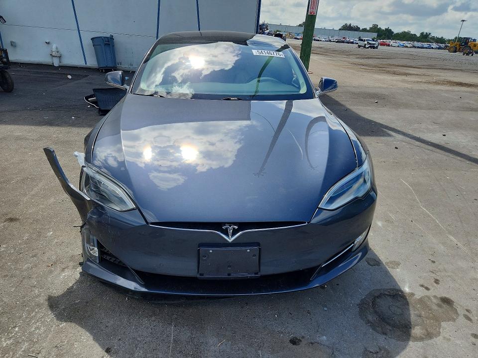 2018 Tesla Model s VIN 5YJSA1E25JF244834 COPART salvage auction — FRONT END, Fl - Cert Of Title Slvg Rebuildable, sold $6,600 on 2026-07-08 (photo 5)