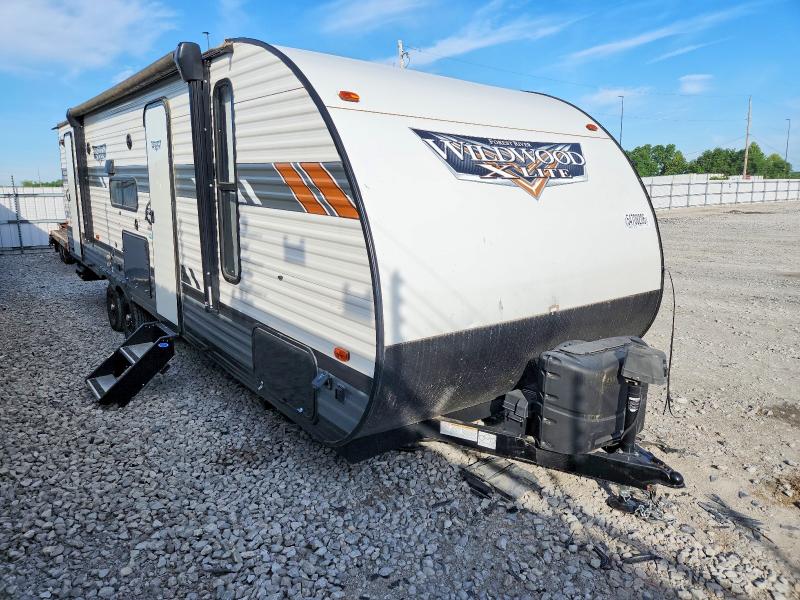 2021 Wildwood Trailer VIN 4X4TWDB28M7370430 COPART salvage auction — VANDALISM, IL - SALVAGE CERTIFICATE, sold $2,700 on 2026-07-15 (photo 1)