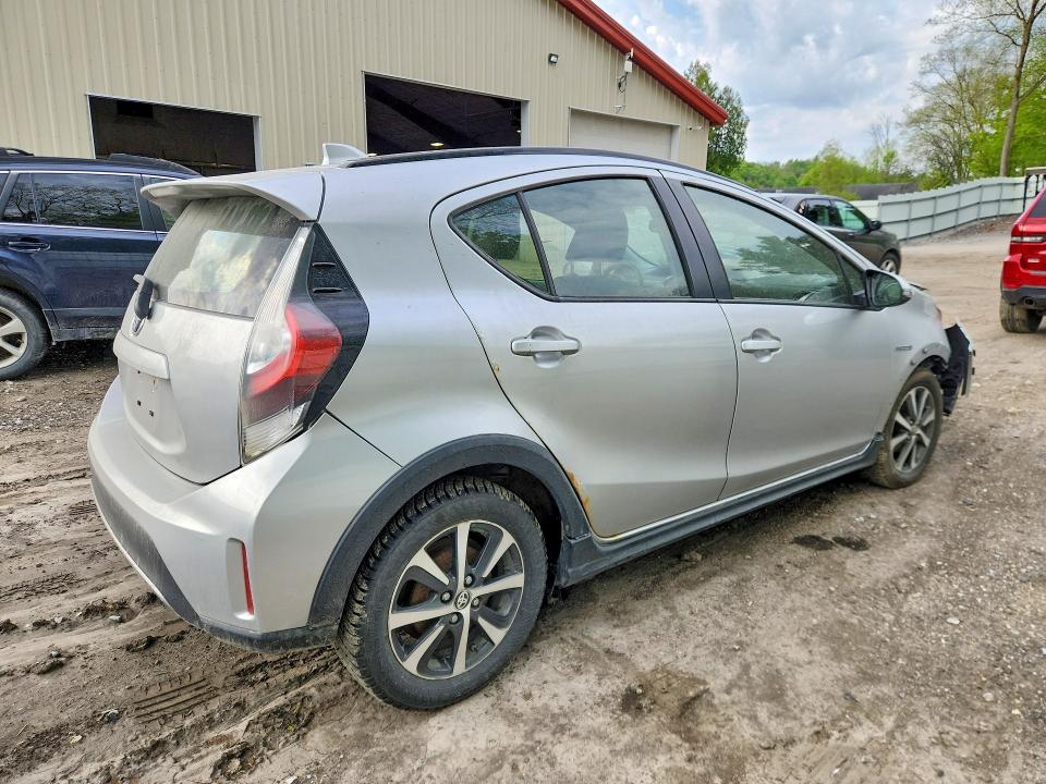 2018 Toyota Prius VIN JTDKDTB39J1606446 COPART salvage auction — FRONT END, Vt - Cert Of Title-Salvage Vehicle, sold $3,000 on 2026-07-20 (photo 3)