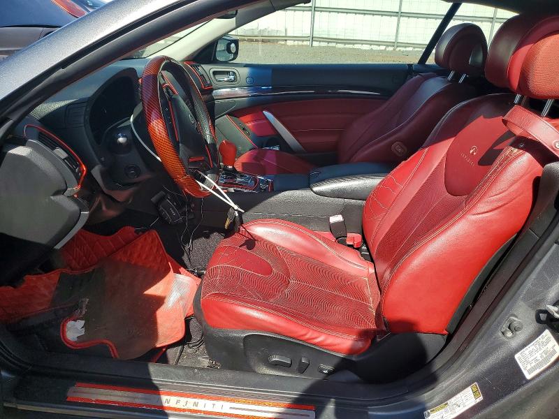 2010 Infiniti G VIN JN1CV6FE1AM350982 COPART salvage auction — FRONT END, Nj - Cert Of Title-Salvage, sold $675 on 2026-07-21 (photo 7)