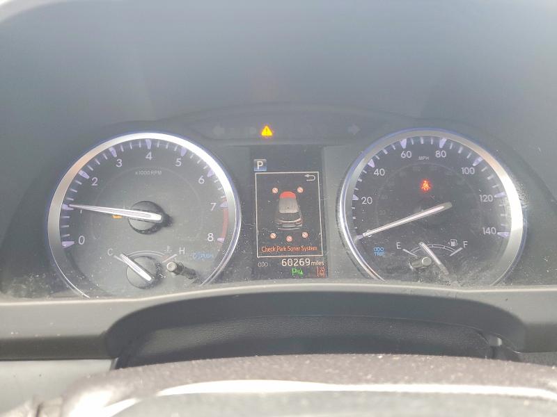 2019 Toyota Highlander VIN 5TDYZRFH2KS329101 COPART salvage auction — FRONT END, Hi - Certificate Of Salvage, sold $150 on 2026-07-27 (photo 9)