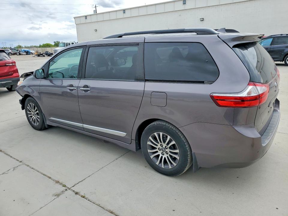 2019 Toyota Sienna VIN 5TDYZ3DC4KS005720 COPART salvage auction — FRONT END, Ut - Salvage Certificate, sold $6,900 on 2026-07-06 (photo 2)