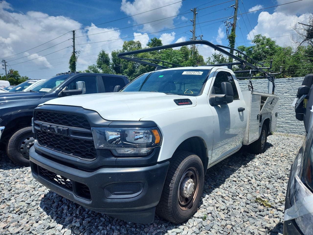 2023 Ram 2500 VIN 3C6MR4AJ6PG555800 COPART salvage auction — Rear End, FL - CERT OF TITLE SLVG REBUILDABLE, sold $8,400 on 2026-07-09 (photo 2)