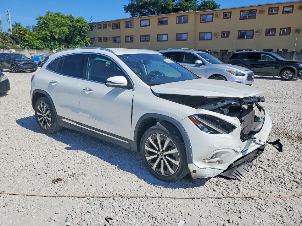 2021 Mercedes-benz Gla-klasse VIN W1N4N4GB0MJ214979 COPART salvage auction — FRONT END, Fl - Certificate Of Destruction, sold $4,800 on 2026-07-28 (photo 4)