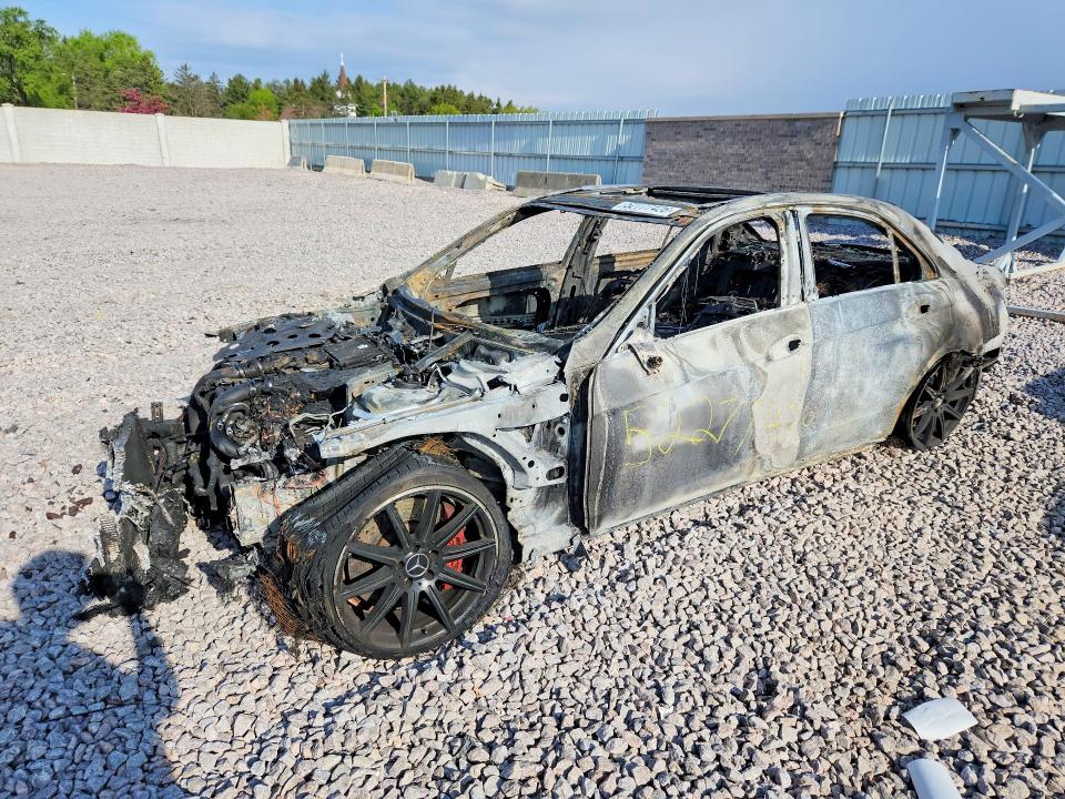 2015 Mercedes-benz E-class VIN WDDHF7GB0FB095647 COPART salvage auction — BURN, Wi - Junked Vehicle Bill Of Sale, sold $325 on 2026-07-27 (photo 1)