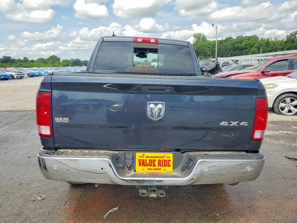 2018 Ram 1500 VIN 1C6RR7LG2JS170789 COPART salvage auction — FRONT END, Al - Cert Of Title-Salvage Title, sold $1,100 on 2026-07-09 (photo 6)