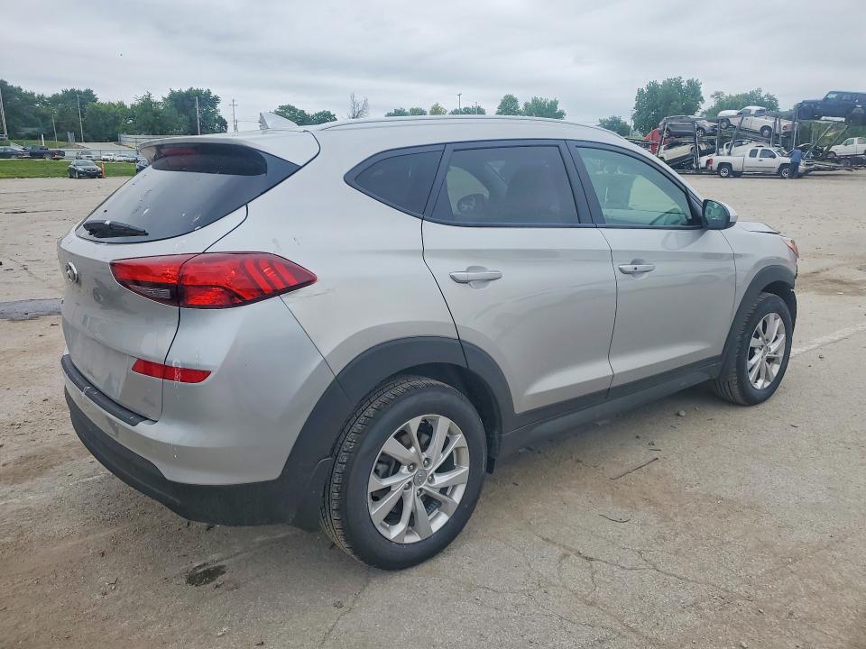 2021 Hyundai Tucson VIN KM8J33A44MU338963 COPART salvage auction — FRONT END, Mo - Salvage Certificate Of Title, sold $4,500 on 2026-07-10 (photo 3)