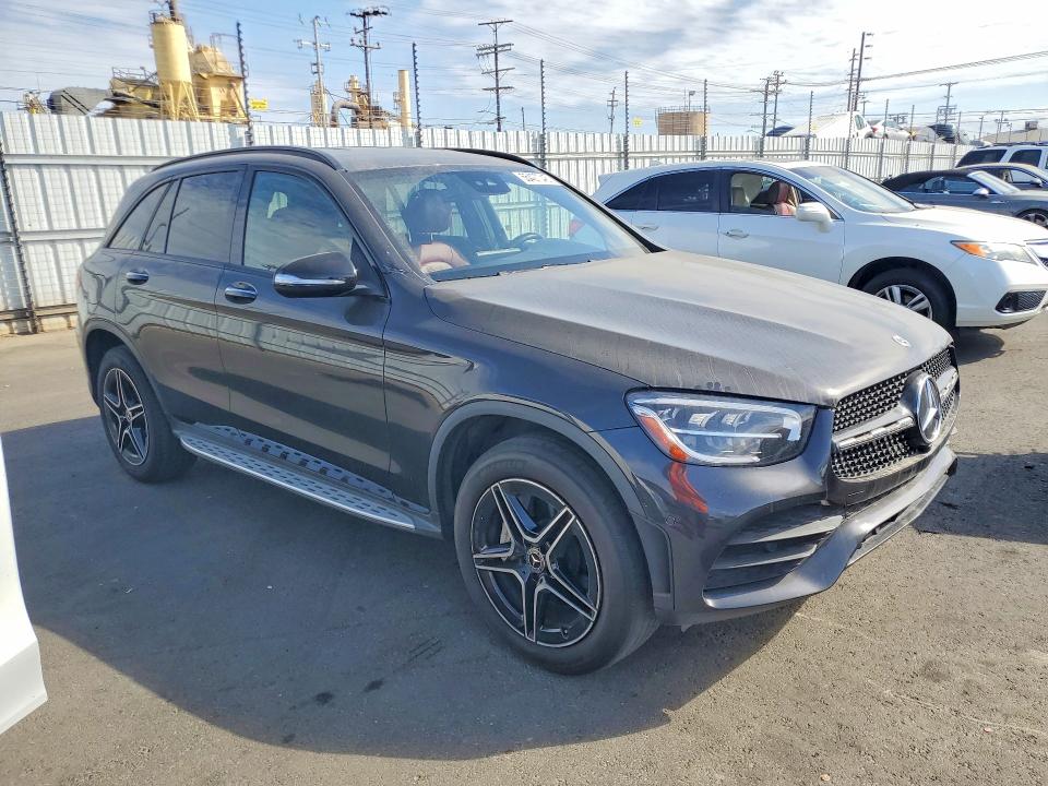 2022 Mercedes-benz Glc class VIN W1N0G8DBXNV331015 COPART salvage auction — FRAME DAMAGE, Ca - Dis/Dlr/Exp Only Clean Title (P), sold $13,100 on 2026-07-08 (photo 4)