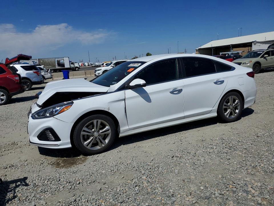 2019 Hyundai Sonata VIN 5NPE34AF7KH816586 COPART salvage auction — FRONT END, CO - PUBLIC - SALVAGE TITLE (P), sold $2,000 on 2026-07-09 (photo 1)