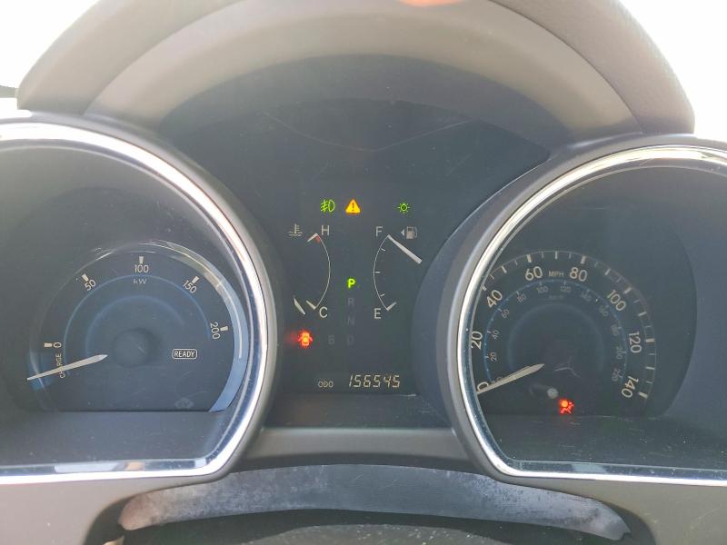 2009 Toyota Highlander VIN JTEEW44AX92030408 COPART salvage auction — FRONT END, In - Cert Of Title-Salvage Title, sold $325 on 2026-07-21 (photo 9)