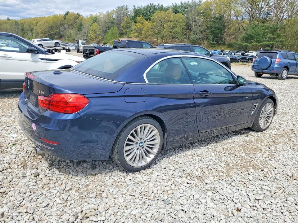 2014 BMW VIN WBA3T3C58EP736757 COPART salvage auction — MINOR DENT/SCRATCHES, Ma - Cert Of Title-Reconstrctd Coll, sold $4,150 on 2026-07-17 (photo 3)