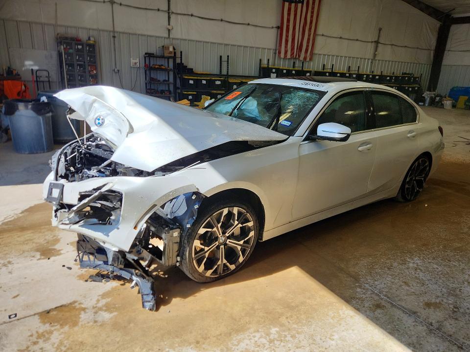 2026 BMW 3 series VIN 3MW89CW00T8G10165 COPART salvage auction — FRONT END, Tx - Salvage Vehicle Title, sold $8,200 on 2026-07-22 (photo 1)